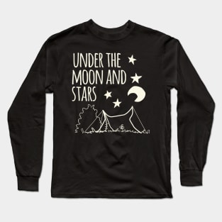 Under The Moon And Stars Long Sleeve T-Shirt